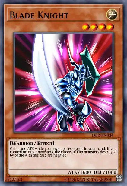 Edison Rulings for Blade Knight